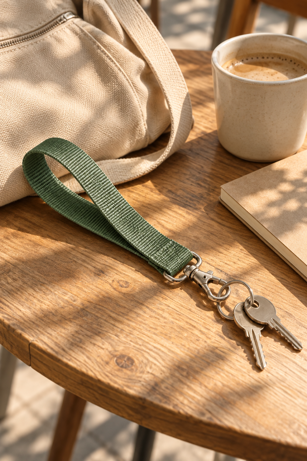 A considered everyday carry with a stirxling key accessory
